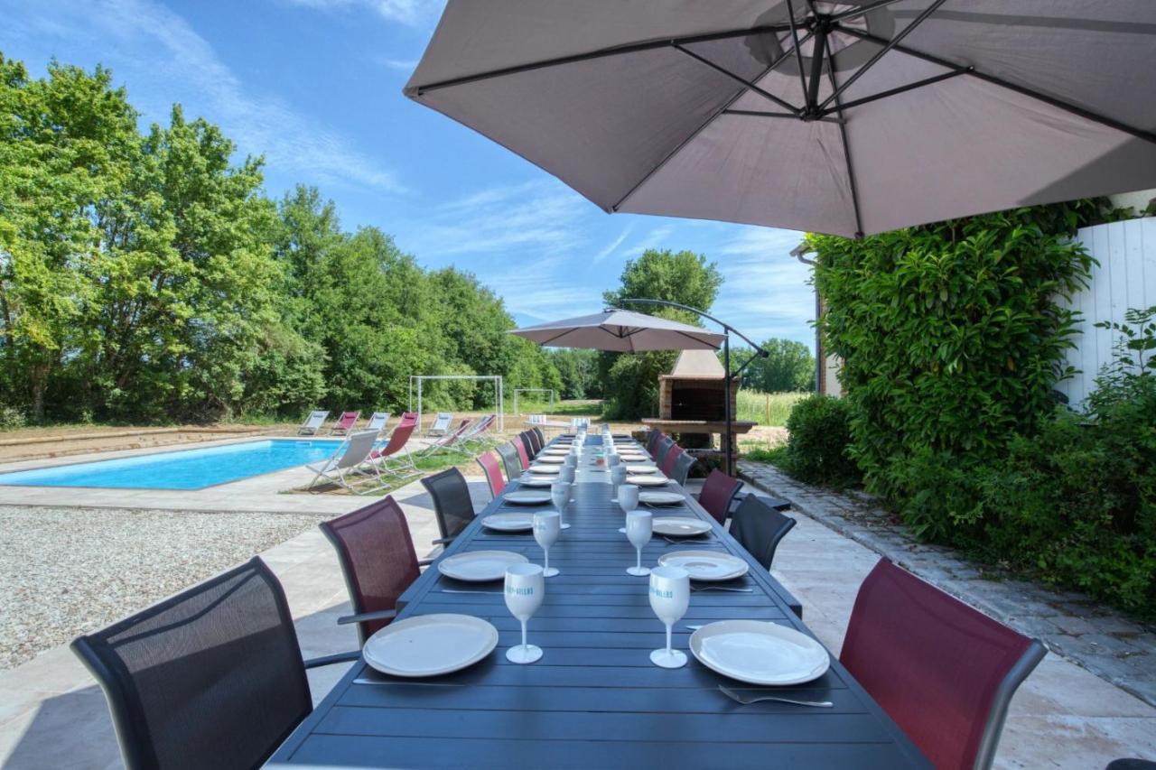Crazy Villa Le Petit Belair 18 - Heated Pool - Foot - 2H Paris - 30P Aubigny-sur-Nere Luaran gambar