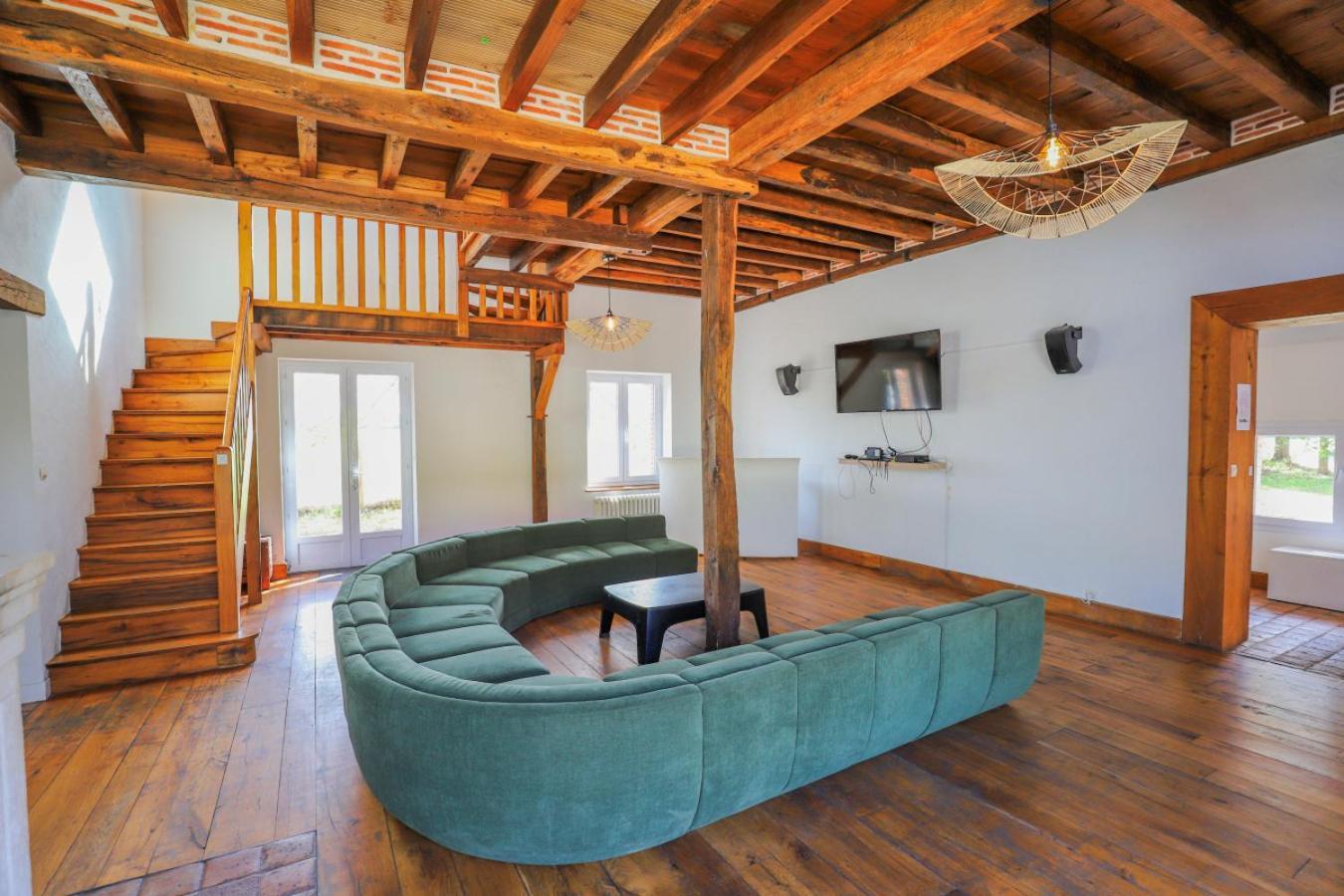 Crazy Villa Le Petit Belair 18 - Heated Pool - Foot - 2H Paris - 30P Aubigny-sur-Nere Luaran gambar