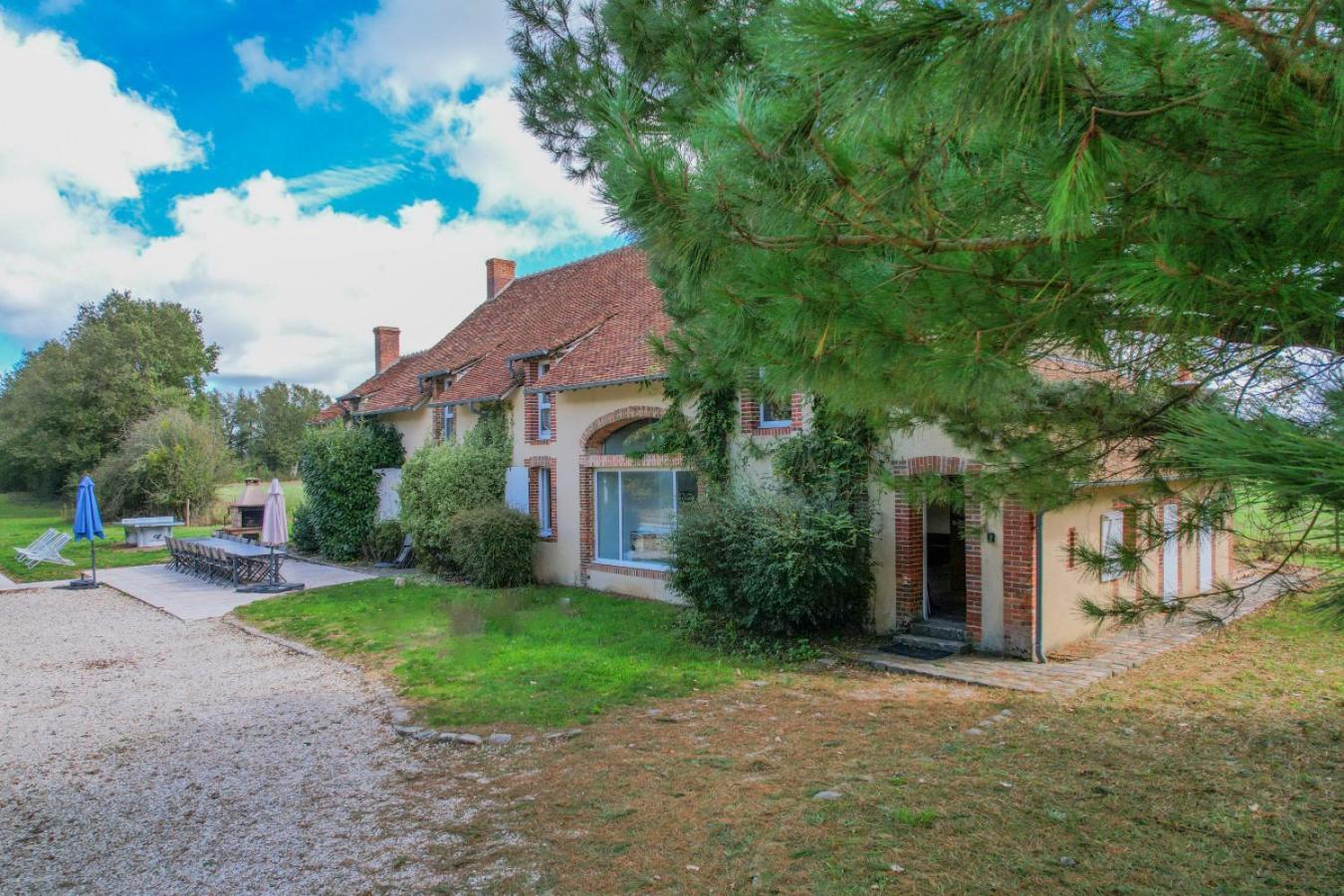 Crazy Villa Le Petit Belair 18 - Heated Pool - Foot - 2H Paris - 30P Aubigny-sur-Nere Luaran gambar